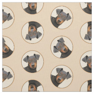 Manchester Terrier schilderij originele dierlijke  Stof