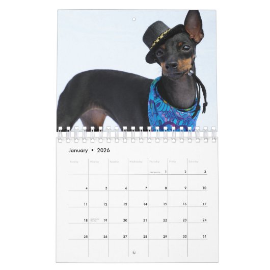 Manchester Terrier Small 2021 Agenda A Kalender (Jan 2026)