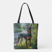 Manchester Terrier Tote Bag (Achterkant)