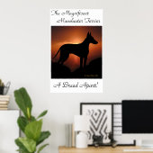 Manchester Terrier Unique Poster (Thuiskantoor)