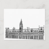 Manchester Town Hall Briefkaart (Voorkant)