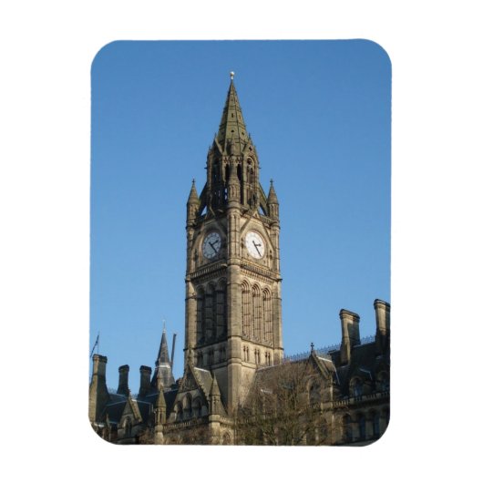 Manchester Town Hall Magneet (Verticaal)