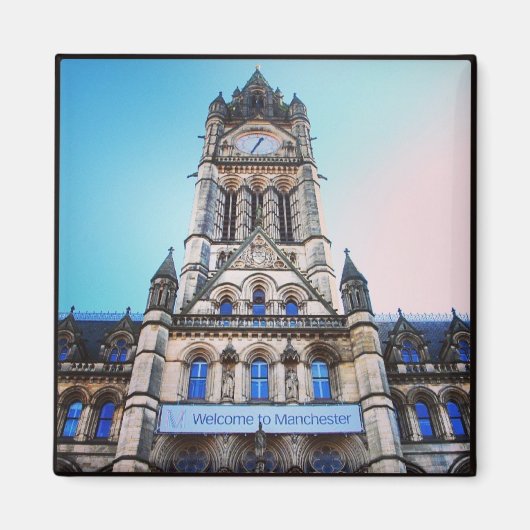 Manchester Town Hall Magnet (Voorkant)