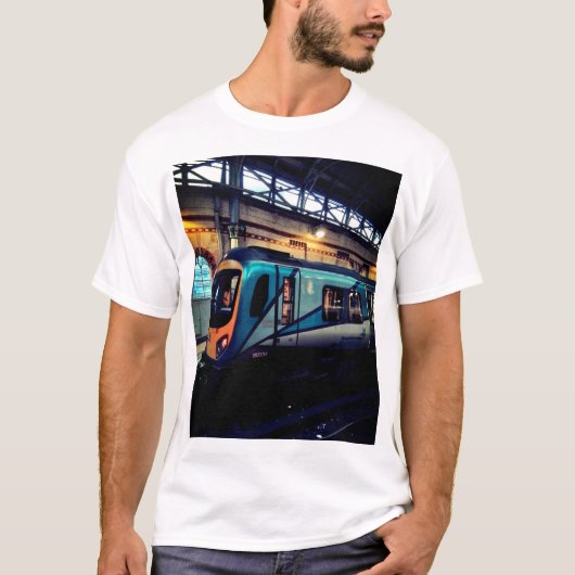 Manchester treinstation, t-shirt (Voorkant)