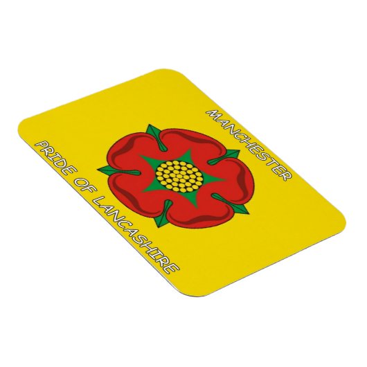 Manchester - Trots van Lancashire Koelkast Magnet Magneet (Rechterzijde)