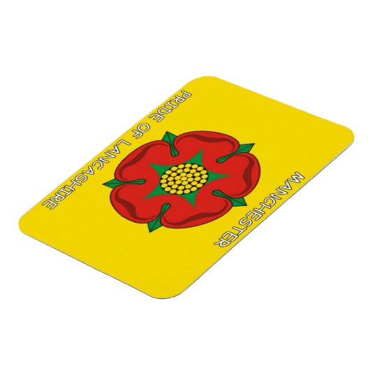 Manchester - Trots van Lancashire Koelkast Magnet Magneet (Linkerzijde)