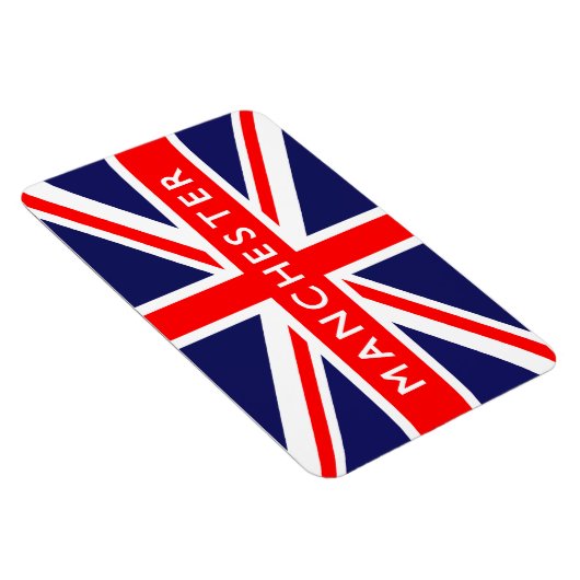 Manchester UK Flag Magneet (Rechterzijde)