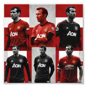 Manchester United Foto Afdruk