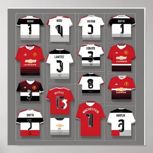 Manchester United Poster (Voorkant)
