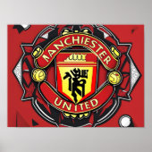 Manchester United Poster (Voorkant)