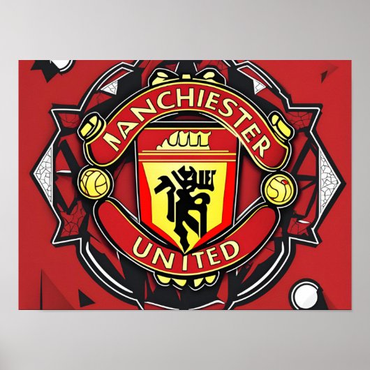 Manchester United Poster (Voorkant)