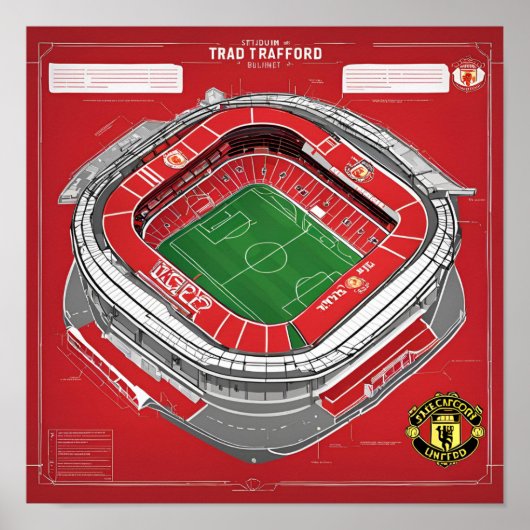 Manchester United Poster (Voorkant)