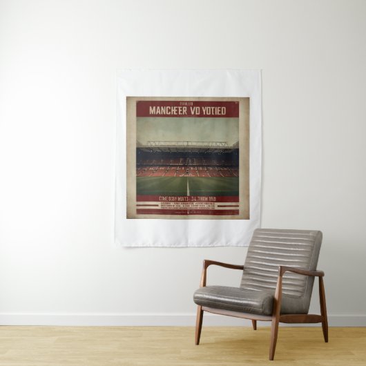 Manchester United Wandkleed (In situ)