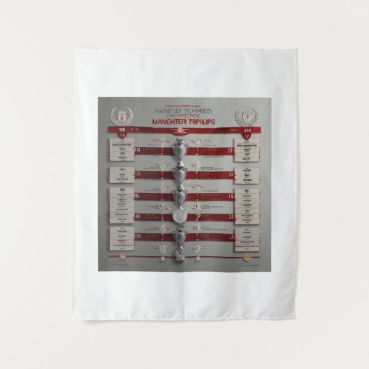 Manchester United Wandkleed (Voorkant)