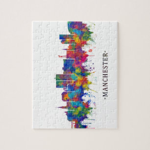 Manchester USA Skyline Legpuzzel