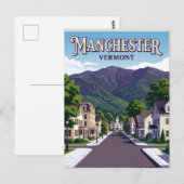 Manchester Verenigde Staten Briefkaart (Voorkant / Achterkant)