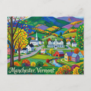 Manchester, Vermont Briefkaart
