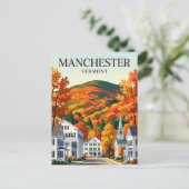 Manchester Vermont Briefkaart (Staand voorkant)
