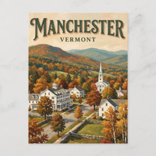 Manchester Vermont Briefkaart