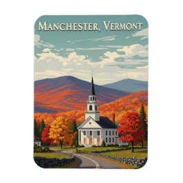 Manchester Vermont Travel Magneet