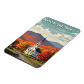 Manchester Vermont Travel Magneet (Linkerzijde)