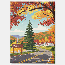Manchester Vermont Travel Magneet