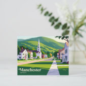 Manchester, Vermont Vermont Briefkaart (Staand voorkant)