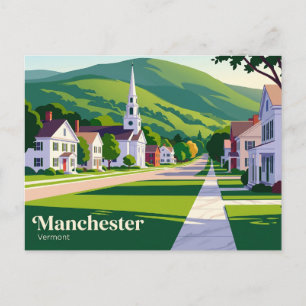 Manchester, Vermont Vermont Briefkaart