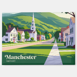 Manchester, Vermont Vermont Magneet
