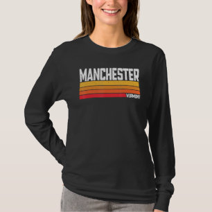 Manchester Vermont Vintage Graphic Retro jaren '80 T-shirt