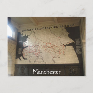 Manchester Victoria Briefkaart