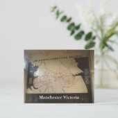 Manchester Victoria Briefkaart (Staand voorkant)