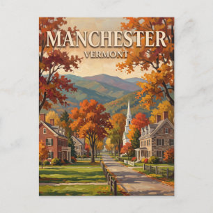 Manchester Village Vermont Briefkaart
