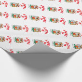 Manchester wapen cadeaupapier (Hoek)