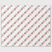 Manchester wapen cadeaupapier (Vlak)