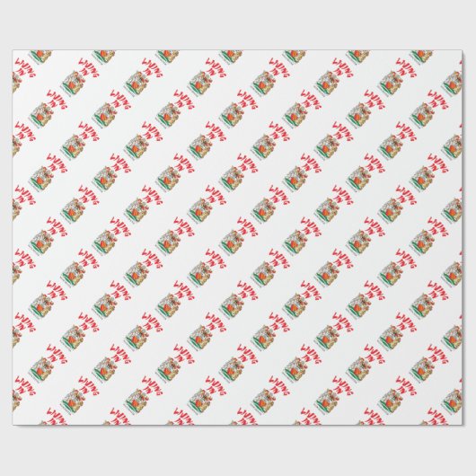 Manchester wapen cadeaupapier (Vlak)