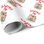 Manchester wapen cadeaupapier (Rol Hoek)