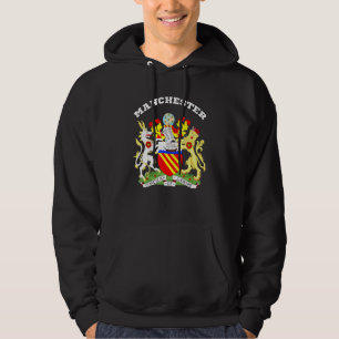 Manchester Wapenschild Souvenir Vlag Engeland Hoodie