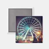 Manchester Wheel Magnet (Voorkant / Achterkant)