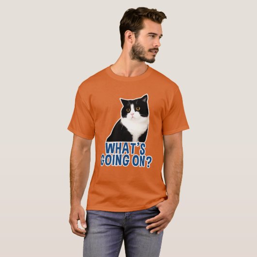 Manchester's WhatsGoingOn Mannen T-Shirt (Voorkant volledig)
