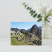 Manchu Picchu Briefkaart (Staand voorkant)