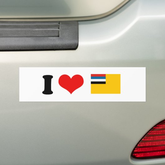 Manchukuo Bumpersticker (Op auto)
