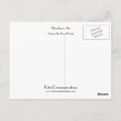 Manchuria Air Briefkaart (Achterkant)