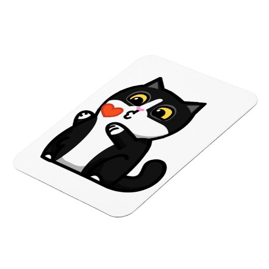 Manchy's Love Sticker Magneet (Linkerzijde)