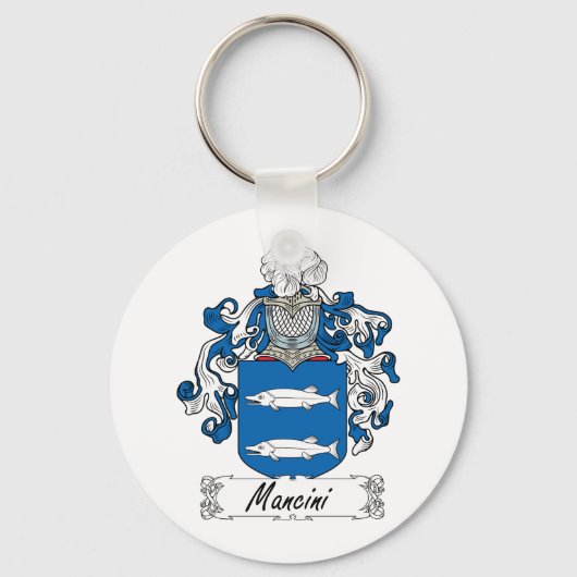 Mancini Family Crest Sleutelhanger (Voorkant)