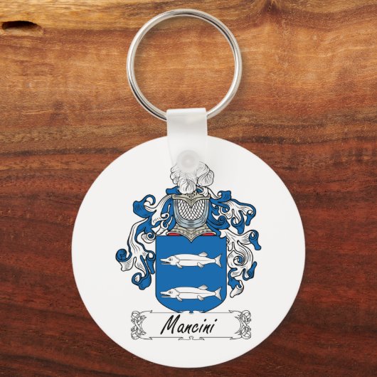 Mancini Family Crest Sleutelhanger (Voorkant)