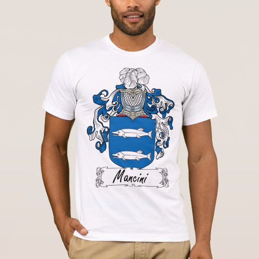 Mancini Family Crest T-shirt (Voorkant)
