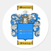Mancini Ronde Sticker (Voorkant)