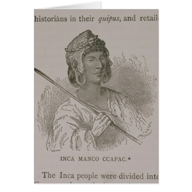 Manco Capac (Voorkant)