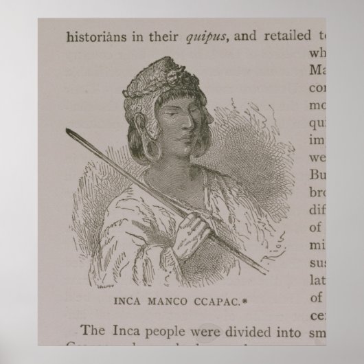Manco Capac Poster (Voorkant)